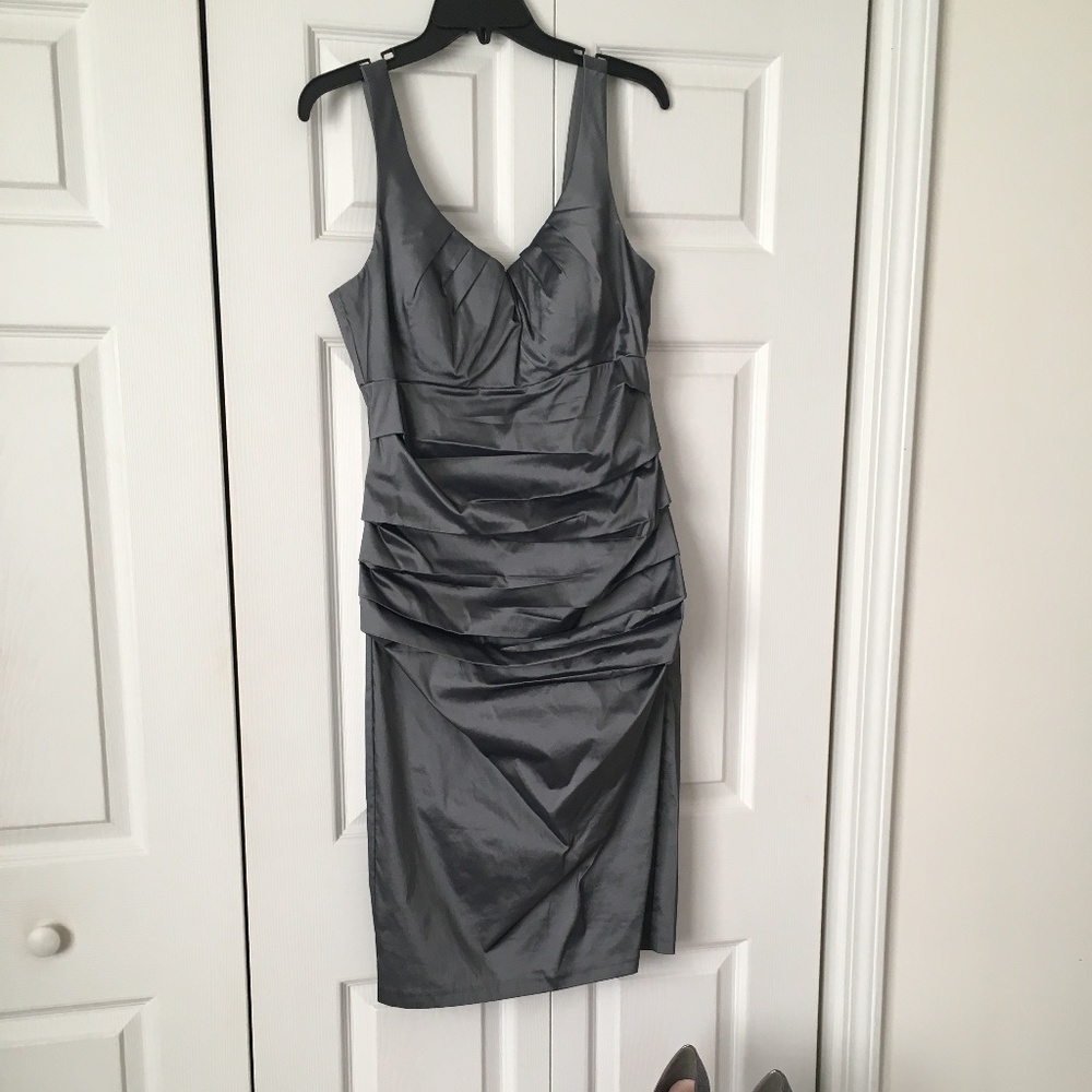 Cocktail dress - Pewter color